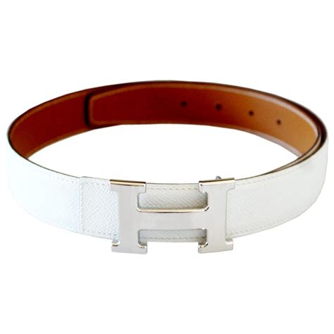 white hermes belt outfit|hermes unisex belt.